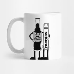 Coca Cola and Mentos. Mug